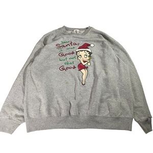 Vintage Betty Boop Dear Santa Crewneck Sweater Men's XL